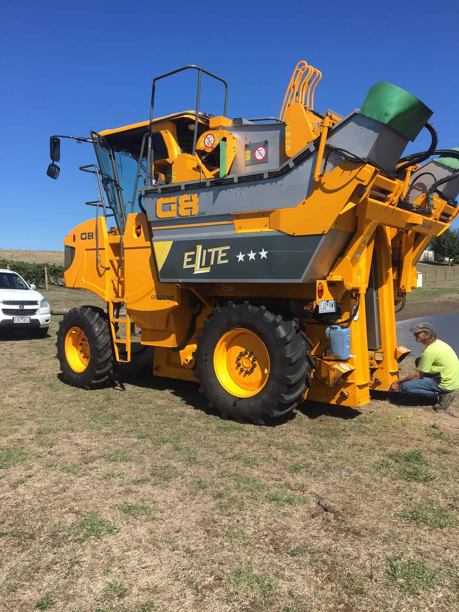 Gregoire G8 harvester