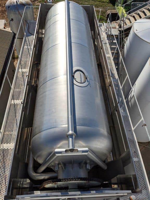 Della Toffla 240, Fully Screened Wine Grape Air Bag Press