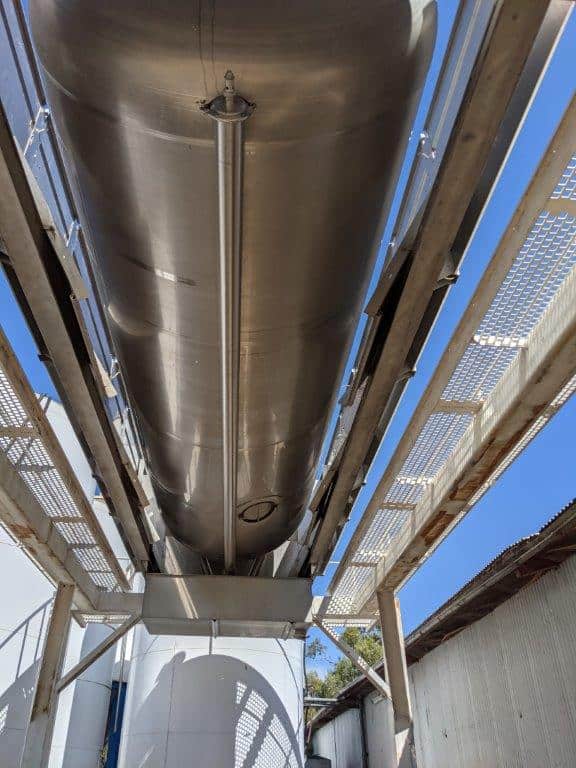 Della Toffla 240, Fully Screened Wine Grape Air Bag Press