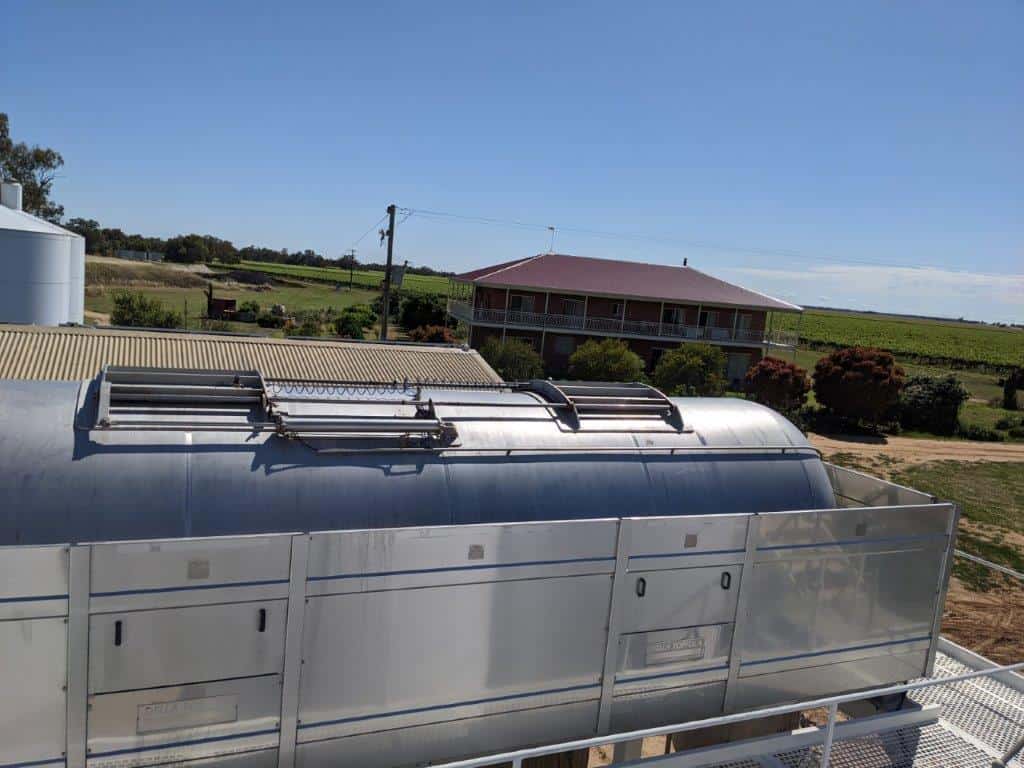 Della Toffla 240, Fully Screened Wine Grape Air Bag Press