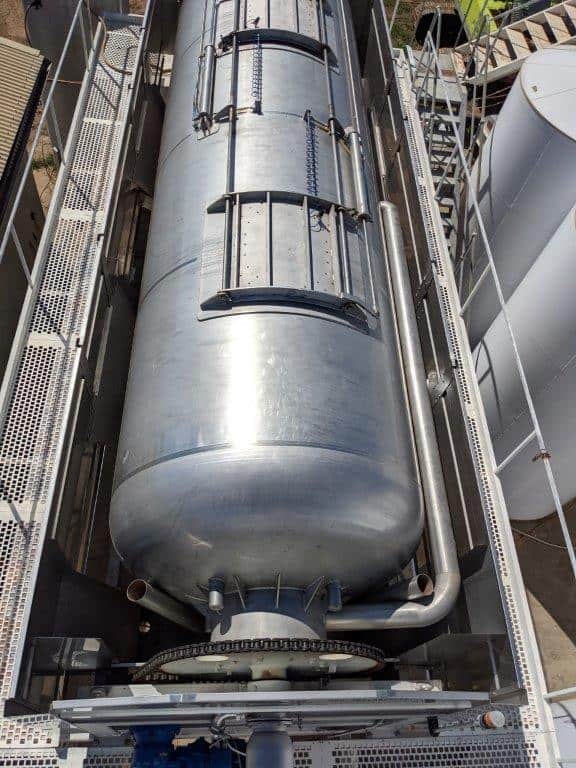 Della Toffla 240, Fully Screened Wine Grape Air Bag Press