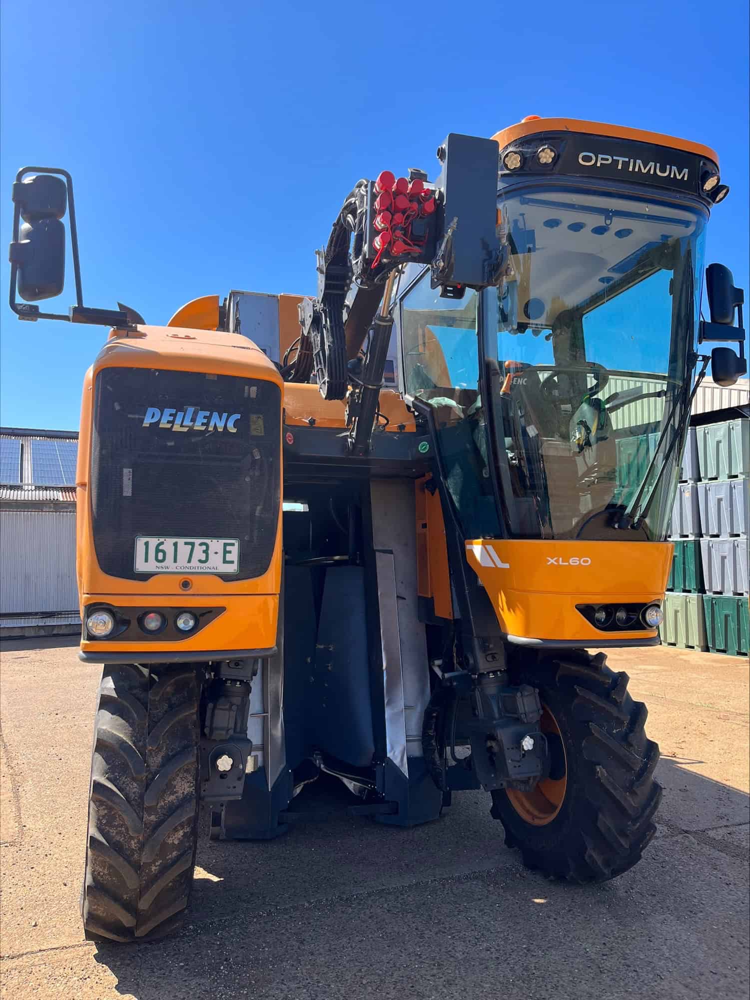 2021 Pellenc Optimum XL60 Harvester and Harvester Head