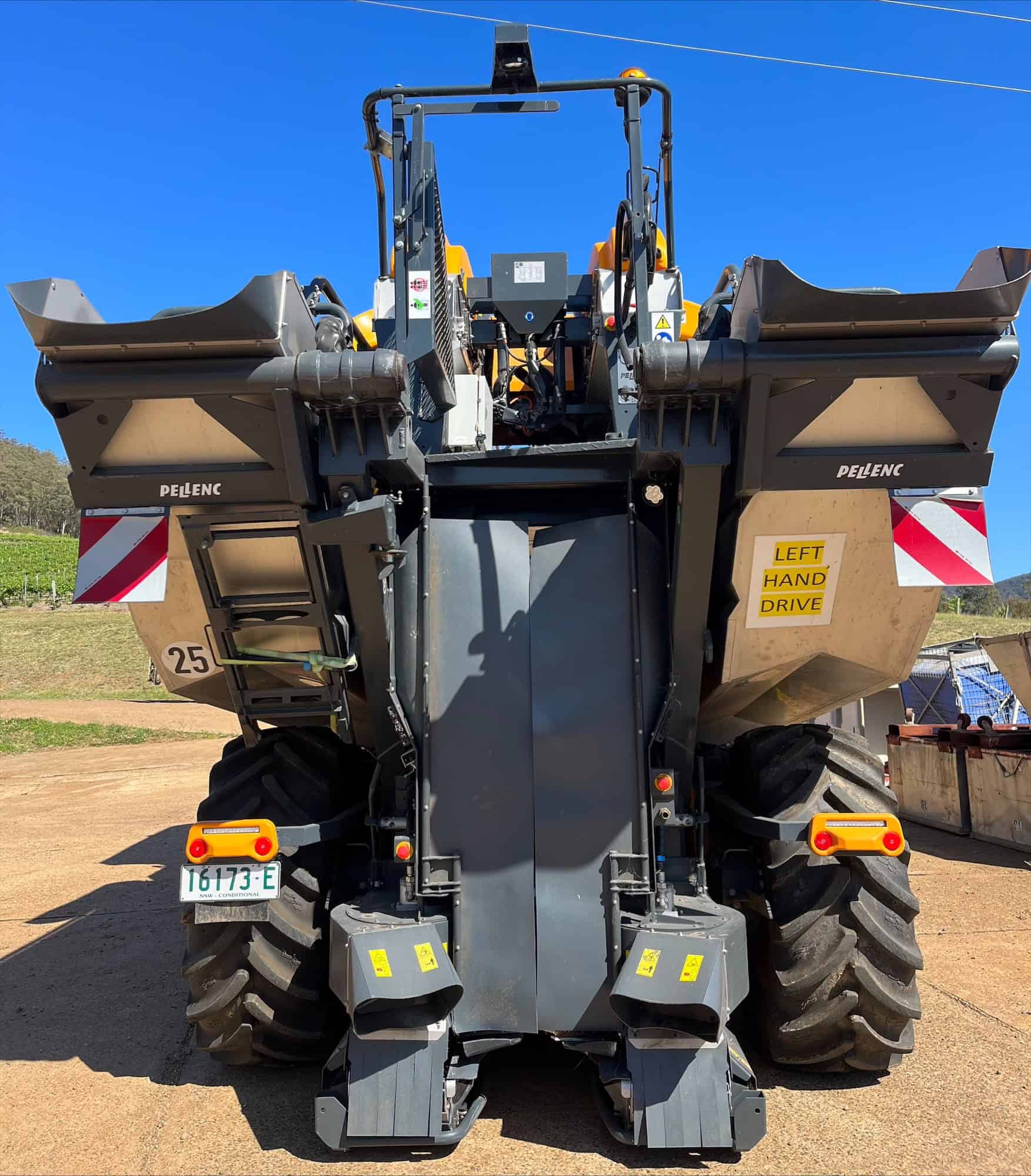 2021 Pellenc Optimum XL60 Harvester and Harvester Head