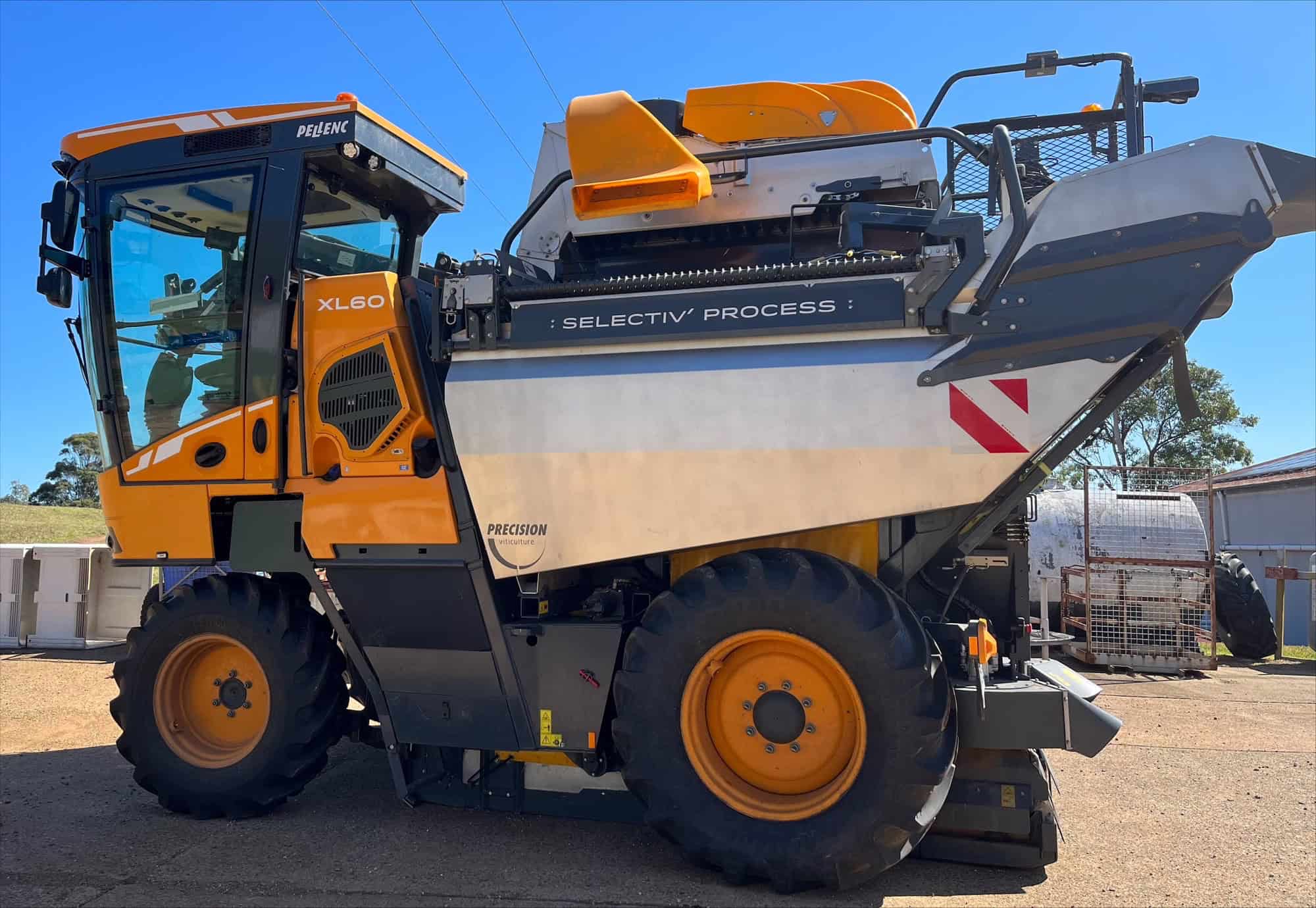 2021 Pellenc Optimum XL60 Harvester and Harvester Head