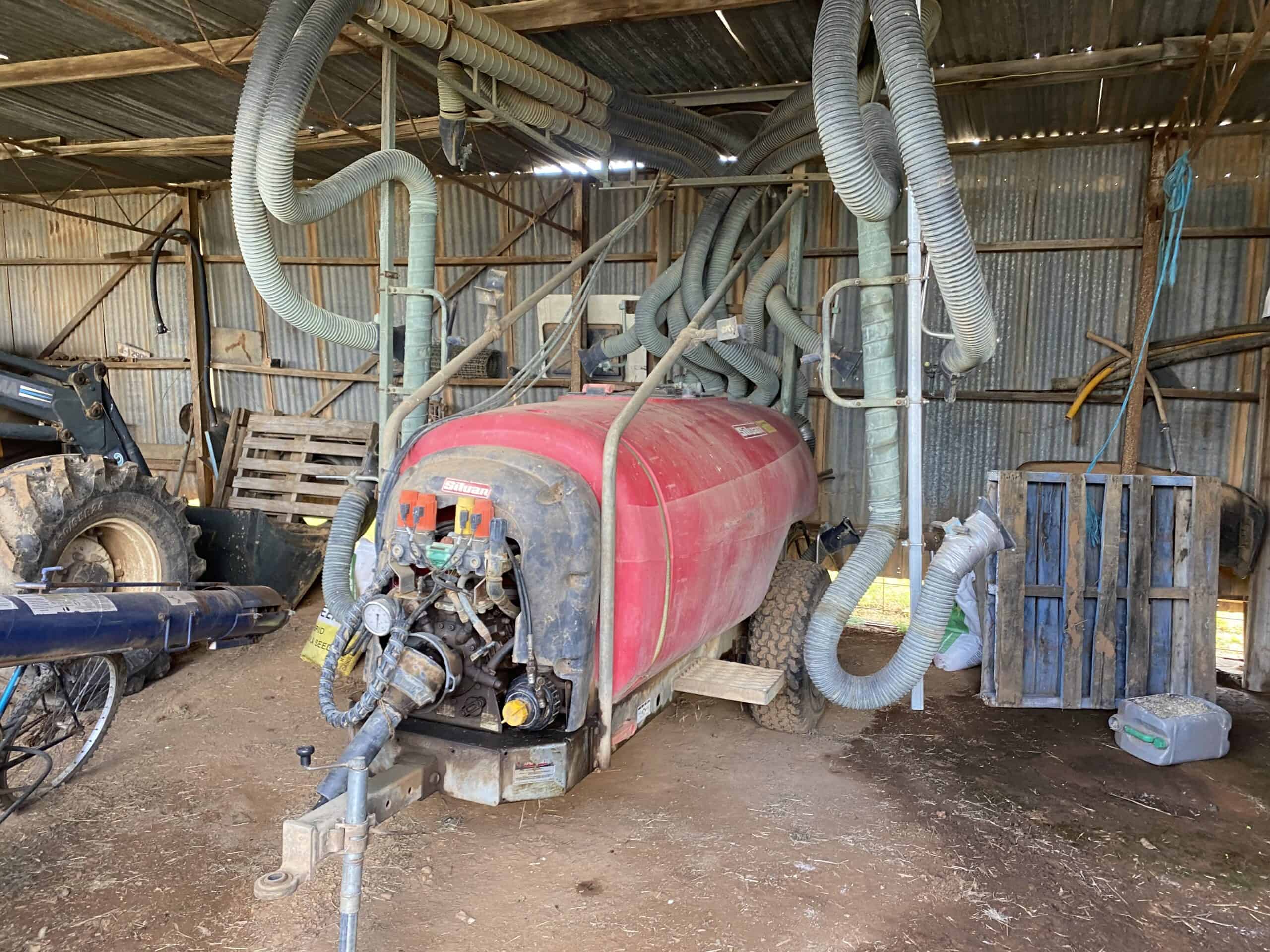 2000 Silvan 2000lt airblast Nobili Oktopus