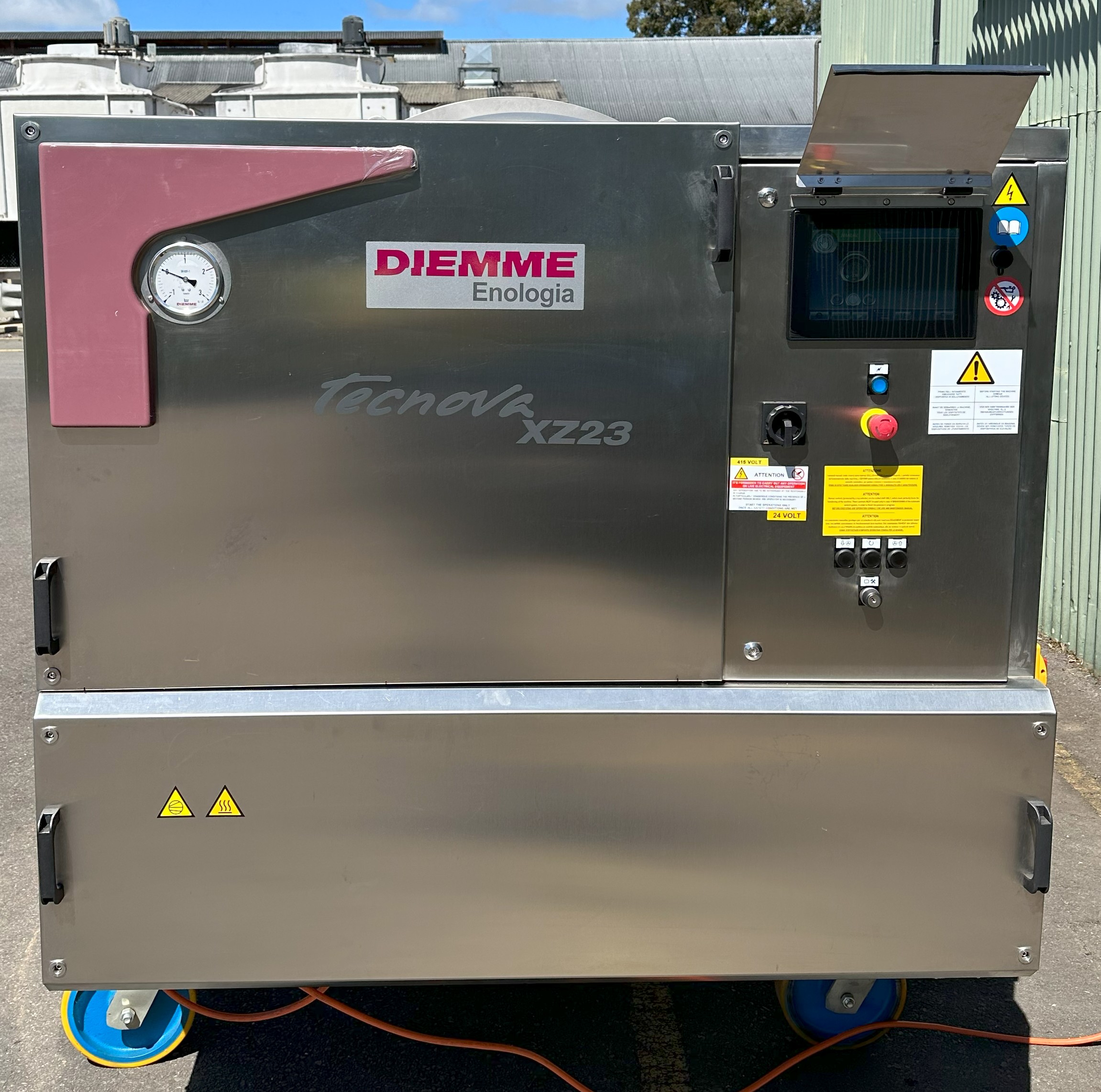 Slotted Wine Membrane Press