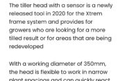ROTARY TILLER WITH SENSOR (SET) 350