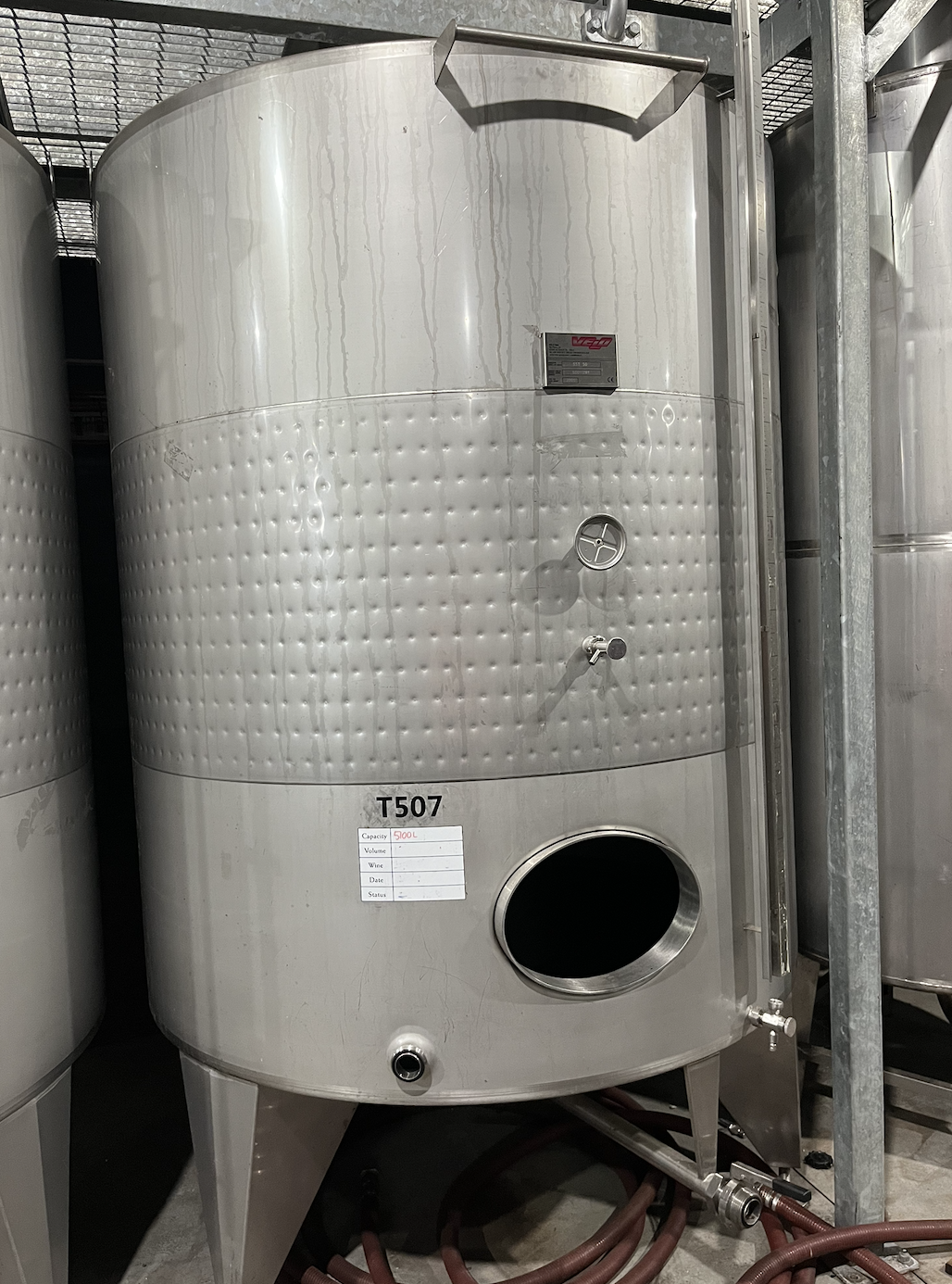 Various sizes of Velo tanks