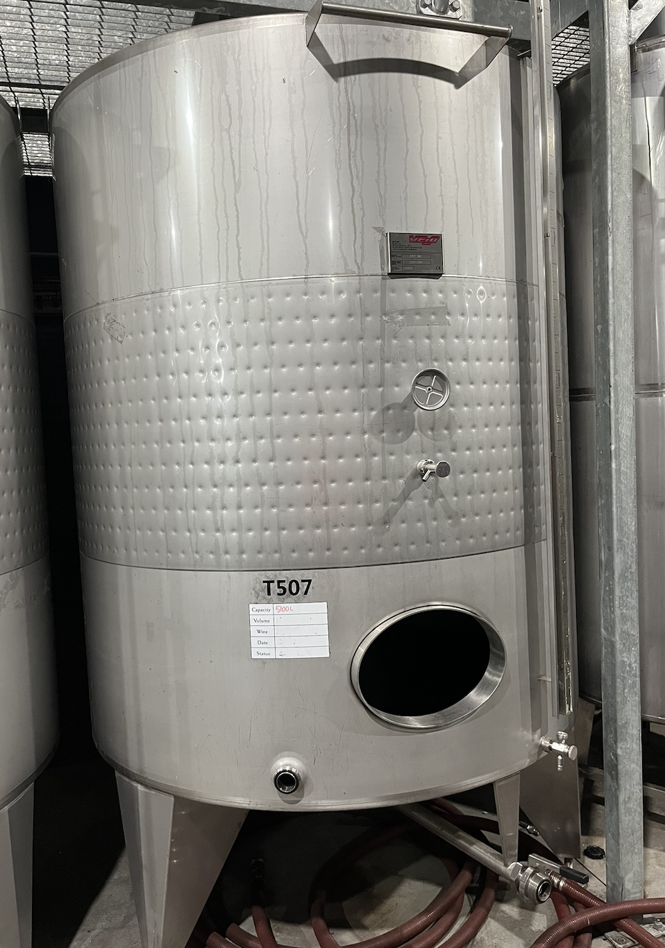 Various sizes of Velo tanks